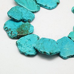 Nuggets Natural Magnesite Beads Strands&nbsp;G-N0132-27