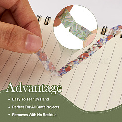 20 Rolls Paper Adhesive Tape Set&nbsp;DIY-TAC0023-42D