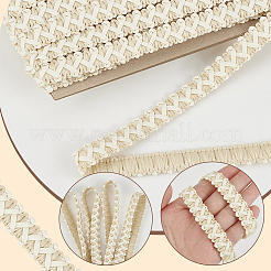 15 Yards Imitation Leather Braided Lace Ribbon&nbsp;WL-WH0003-02F