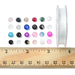 DIY Beaded Stretch Bracelet Making Kit&nbsp;DIY-FS0003-67