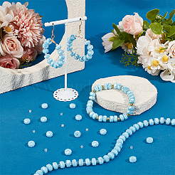 2 Strands Electroplate Glass Beads Strands&nbsp;GLAA-PH0004-26B