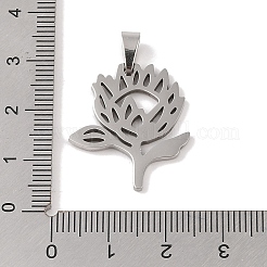 Non-Tarnish 201 Stainless Steel Pendants&nbsp;STAS-A094-21P