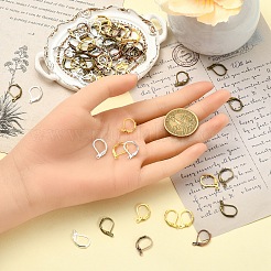 100Pcs Brass Leverback Earring Findings&nbsp;KK-YW0003-37AB