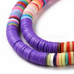 Handmade Polymer Clay Bead Strands&nbsp;CLAY-C003-04I