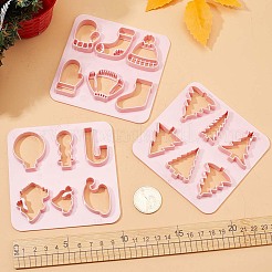 3Pcs 3 Style ABS Plastic Clay Cutters&nbsp;TOOL-GF0003-34
