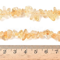 Natural Citrine(Heated) Beads Strands&nbsp;G-K400-A01-5x8