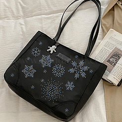 Snowflake Shape Hotfix Rhinestone&nbsp;DIY-WH0399-76B