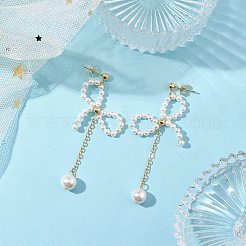 Pearl Pendants Earrings&nbsp;EJEW-TA00426