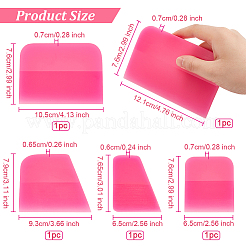 5Pcs 5 Styles TUP Plastic Scrapers&nbsp;TOOL-OC0001-62