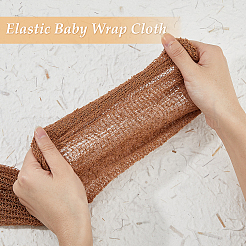 4Pcs 4 Colors Polyester Elastic Baby Wrap Cloth Blanket Swaddle Fabrics&nbsp;DIY-FH0006-55