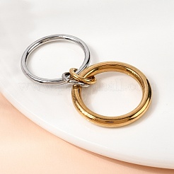 304 Stainless Steel Finger Rings&nbsp;RJEW-Z133-01C-02GP