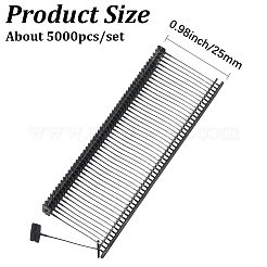 5000Pcs PP Price Label Gun Tagging Fasteners&nbsp;DIY-GF0014-42A-02