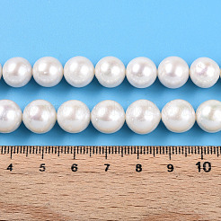 Natural Cultured Freshwater Pearl Beads Strands&nbsp;PEAR-N016-10A