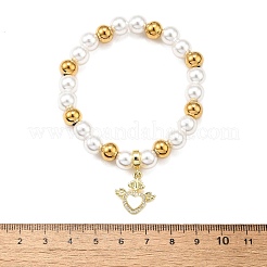 Brass Stretch Bracelets&nbsp;BJEW-C098-04