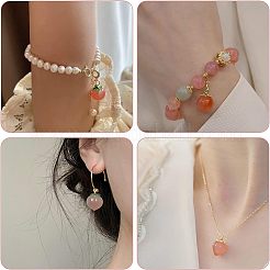 Natural Agate Charms&nbsp;G-PH0001-86