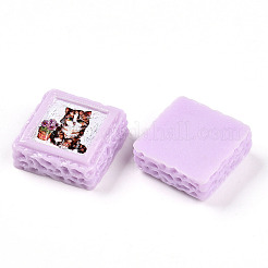 Opaque Resin Decoden Cabochons&nbsp;RESI-N039-130D