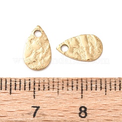 Hammered 304 Stainless Steel Pendants&nbsp;STAS-G385-03G