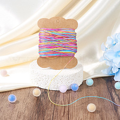 50M Gradient Color Waxed Polyester Cords&nbsp;YC-TADJ0001-04C