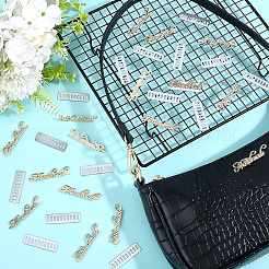 16 Sets Alloy Handmade Label Tags&nbsp;FIND-PH0060-38G