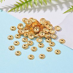 Brass Bead Cap&nbsp;X-KK-P032-06-NR
