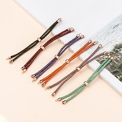 Adjustable Nylon Cord Slider Bracelet Making&nbsp;MAK-F026-A-RG