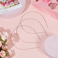 Hair Accessories Iron Hair Band Findings&nbsp;OHAR-GF0001-16