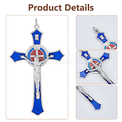 Zinc Alloy Enamel Big Pendants&nbsp;FIND-WH0367-706C