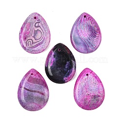 Natural Dragon Veins Agate Pendants&nbsp;GG-K002-01