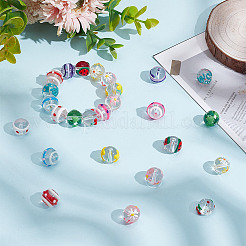 26Pcs 13 Colors Handmade Lampwork Beads&nbsp;LAMP-AR0001-38