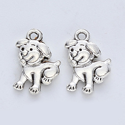Tibetan Style Alloy Pendants&nbsp;X-TIBE-R316-012AS-RS