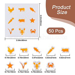 PVC Plastic Self-Adhesive Stickers&nbsp;STIC-WH20002-04A