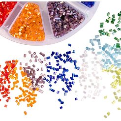 Two Cut Glass Seed Beads&nbsp;SEED-PH0008-04