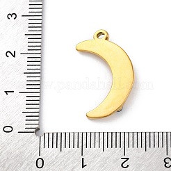 304 Stainless Steel Rhinestone Pendants&nbsp;STAS-M110-22G