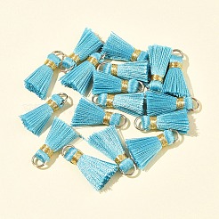 20Pcs Handmade Polycotton(Polyester Cotton) Tassel Decorations&nbsp;FIND-FS0003-27B