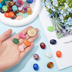 100Pcs Imitation Gemstone Acrylic Beads&nbsp;OACR-SP0001-05B
