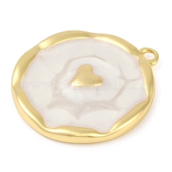 Brass Enamel Pendants&nbsp;LS-KK-L219-22G