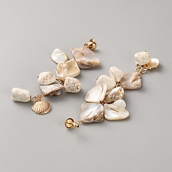 Alloy Stud Earrings&nbsp;EJEW-WH0519-25B