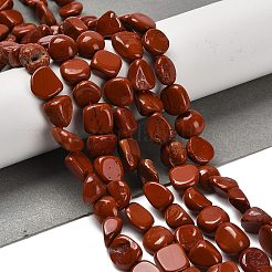 Natural Red Jasper Beads Strands&nbsp;G-P497-01E-16
