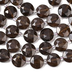 Natural Smoky Quartz Beads Strands&nbsp;G-F812-C04-01