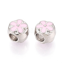 Alloy Enamel European Beads&nbsp;FIND-N011-05P