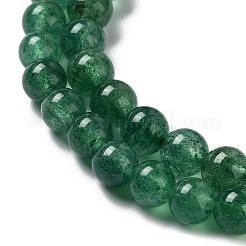 Natural Green Strawberry Quartz Beads Strands&nbsp;G-F756-A01-01
