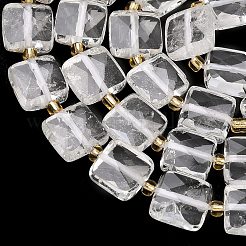 Natural Quartz Crystal Beads Strands&nbsp;G-L642-L09-10mm