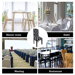 Polyester Elastic Chair Cushion&nbsp;FIND-WH0417-71C