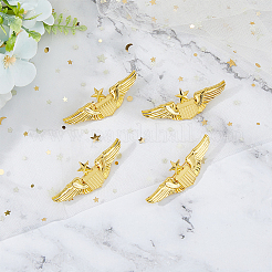Alloy Brooch&nbsp;JEWB-WH0022-96G