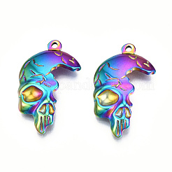Ion Plating(IP) 201 Stainless Steel Pendants&nbsp;STAS-N098-064M
