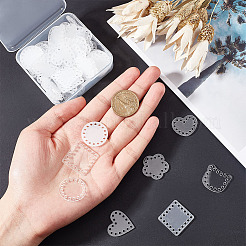 Transparent Acrylic Weaving Board&nbsp;DIY-PH0026-83