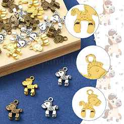 30Pcs 3 Colors Animal Charms Alloy Pendants&nbsp;FIND-FS0005-35