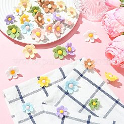 Flower Iron Push Pins&nbsp;AJEW-CJZ0001-01