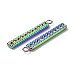 Ion Plating(IP) 304 Stainless Steel Pendant Cabochon Settings&nbsp;STAS-C066-15M
