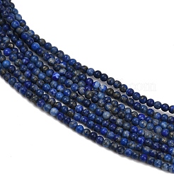 Natural Lapis Lazuli Beads Strands&nbsp;G-L628-A01-2mm-02